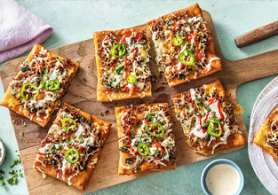Beef Taco Pizza