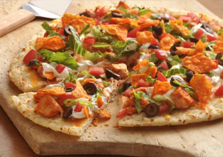 Chicken Taco Pizza